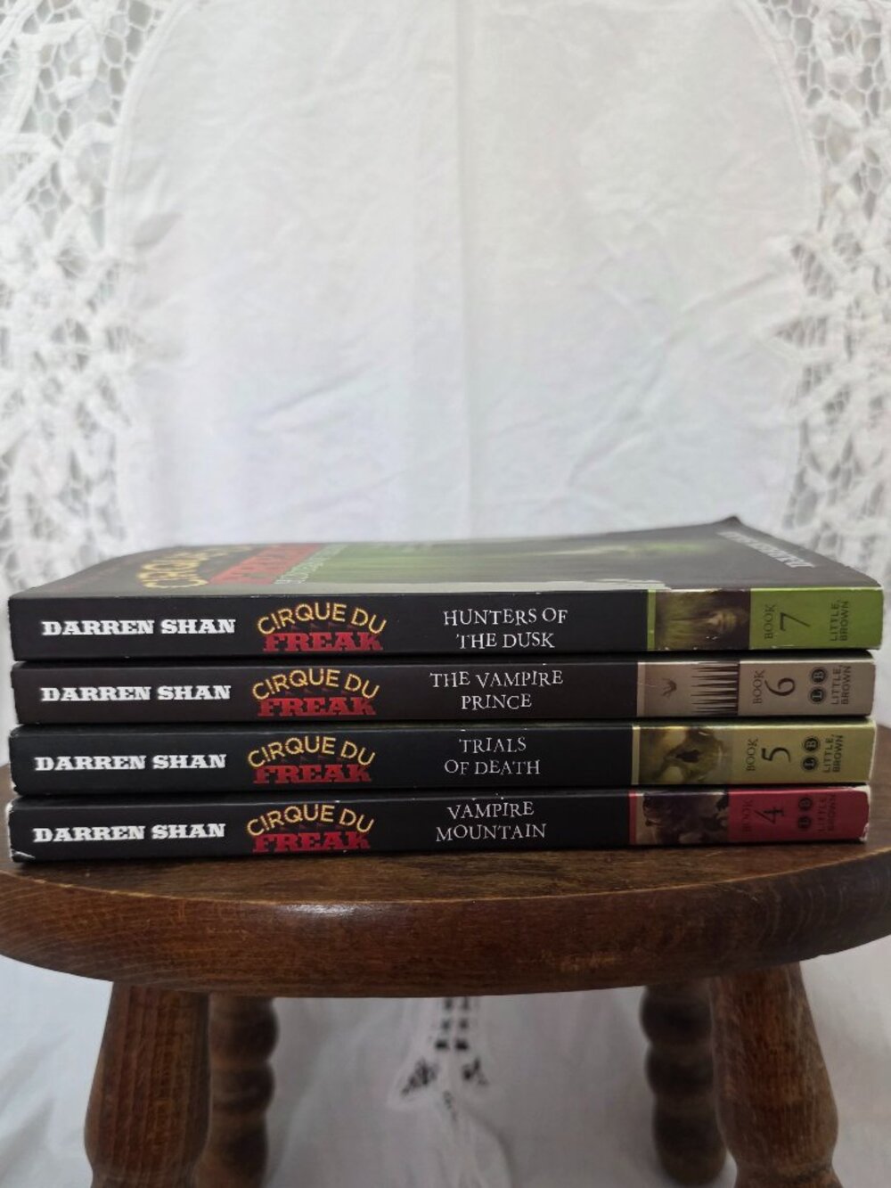 Cirque Du Freak Books 4 5 6 7 Paper Back Darren Shan Vampire Horror